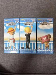ワンピース ワールドコレクタブルフィギュア 仲間の印だ 3種セット