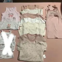 ひ*ろ様 ベビー肌着 タンクトップ 、キャミソール、半袖まとめ売り