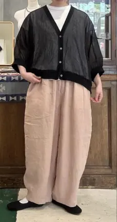 お値下げ Porter des boutons シアーカーディガンのサムネイル