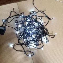 LEDストリングライト イルミネーションライト 100球　ホワイトのサムネイル
