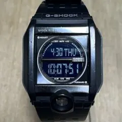 廃盤　CASIO G-SHOCK G-8100 スクエア ブラック 半田店 動作品 CASIO G-SHOCK スクエア ブラック 黒 メンズ 腕時計 G
