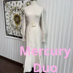 MERCURYDUO ショルダーカットワンピース IB マーキュリーデュオ