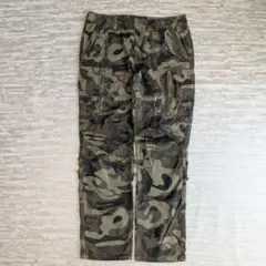 00s camouflage gimmick cargo pants goa - メルカリ
