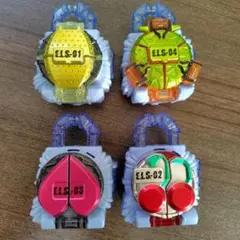 SGロックシード　レモン　メロン　チェリー　ピーチエナジーロックシード