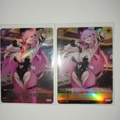 勝利の女神 NIKKE ベルベットSPR SR センシュアルラビット 2枚セット