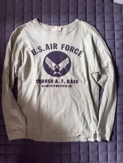 バズリクソンズ USAF 長袖Tシャツ M 米国製 ヴィンテージ 雰囲気抜群のサムネイル