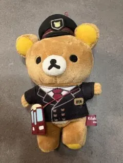 리락쿠마 阪急電車 コラボ ぬいぐるみ 駅長