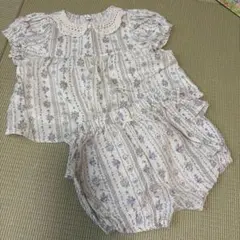 juca 花柄 セットアップ 90cmのサムネイル