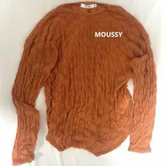 MOUSSY オレンジ 長袖 トップスのサムネイル