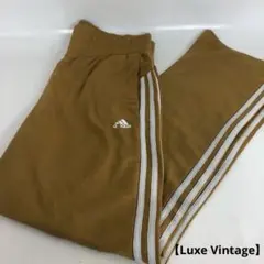 adidas アディダス トラックパンツ ブラウン系 3ライン