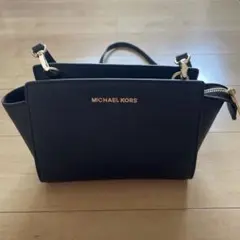 MICHAEL KORS マイケルコース　ショルダーバッグ　肩掛け　黒　ブラック