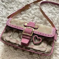 COACH　1485　y2k　Soho　Shoulder bag　PINK