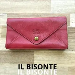 【希少】美品IL BISONTE イルビゾンテ 長財布 フィレンツェ イタリア