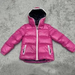 140cm kjusダウン キッズダウン ピンク レディース チュース