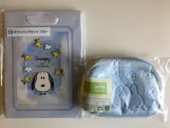 ミッフィー　ポケットティッシュケース付き　ポーチ　スヌーピー　ギフトバッグ　くじ