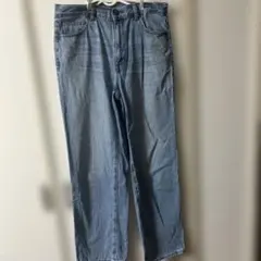 ライトブルー ストレートデニム