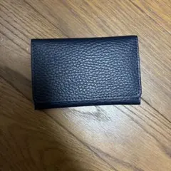 네이비 명함 홀더 카드 케이스
