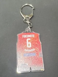 福本眸 ユニフォームキーホルダー デンソーエアリービーズ バレーボール