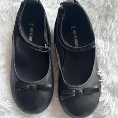 COMME CA ISM 19.0センチ ブラックフォーマルシューズ