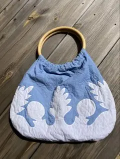 Hula Hawai’iハワイアンキルトバッグ /ʻUluブレッドフルーツ柄