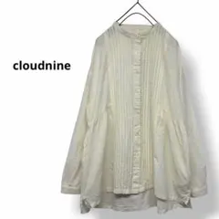 cloudnine コットンリネンブラウス プリーツブラウス ギャザーブラウスのサムネイル