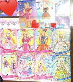 ミルフィーカードレディフライトピンク、うさぎぬいぐるみオレンジ、スペシャルセット