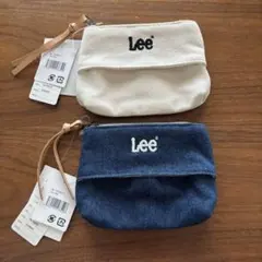 Lee リー ポーチ 2個セット 小物入れ ポケットティッシュ収納