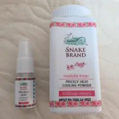 プリックリーヒートSNAKE BRAND クーリングパウダー＆ミスト セット