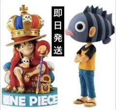 ONE PIECE BASE SHOP ワーコレ　尾田栄一郎　ルフィ　2点セット
