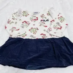 FILA 花柄ワンピース 80