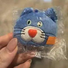 mojojojo ブルー 猫 ぬいぐるみ キーホルダー