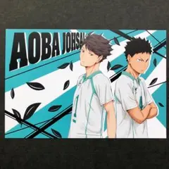 早い者勝ち！！ハイキュー‼︎セカンドシーズンフェアポストカード青葉城西高校！！