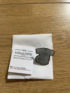 ソフトバンクホークスの柳町達選手のファイト九州バージョンピンバッジ