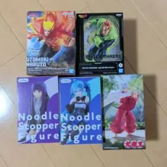 フィギュア 5点セット ナルト ドラゴンボール 他