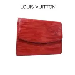 LOUIS VUITTON エピ コインケース　カスティリアンレッド