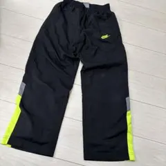 Nike ナイキ 黒/蛍光イエロー シャカシャカパンツ Sサイズ