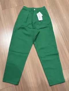 CHIP CLIP グリーン カジュアルパンツ