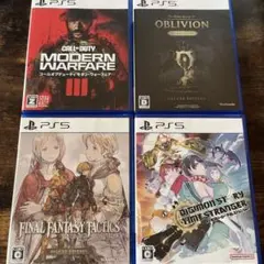 PS5 ゲーム4本セット