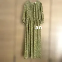 earth music& ecology 花柄ワンピース　裏地あり