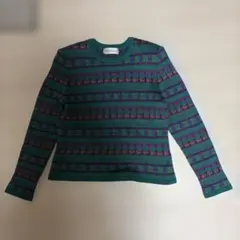 Yves Saint Laurent 幾何学模様セーターのサムネイル