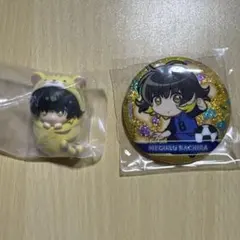 蜂楽廻 ホログラム缶バッジ おくるみフィギュア