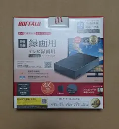 BUFFALO 外付けハードディスク 4TB HD-LE4U3-BB