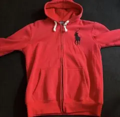 Polo by Ralph Lauren フルジップパーカー ビックポニーレッド