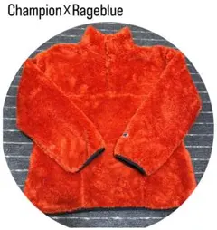 Champion RAGEBLUE フリースジャケット L オレンジ
