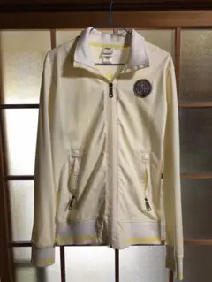 DIESELオフホワイトジップアップジャケット