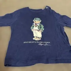 Ralph Lauren Polo Bear Tシャツ 12M ネイビー