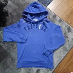 ■USED品■TRAPSTAR フーディー ブルー Lサイズ