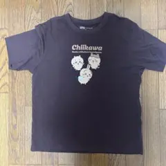 ユニクロ UT ちいかわ Tシャツ ブラウン Lサイズ
