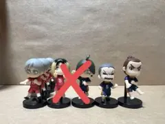 ハイキュー チョコエッグ (東峰旭 田中龍之介 山口忠 孤爪研磨 灰羽リエーフ)