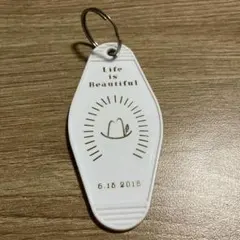 平井　大　Life is Beautiful キーホルダー ホワイトのサムネイル